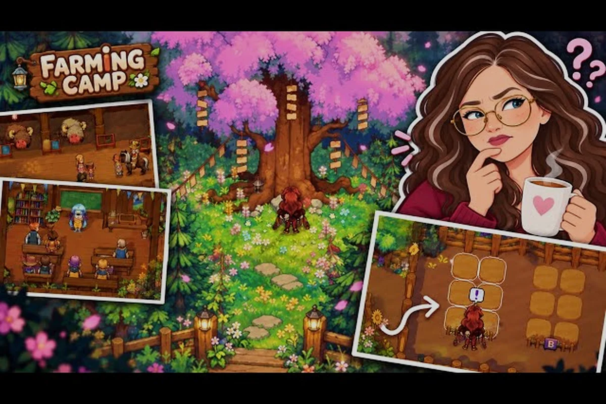 Farming Camp Minispiel-Übungsmodus: Grinds, Punkte & Belohnungen